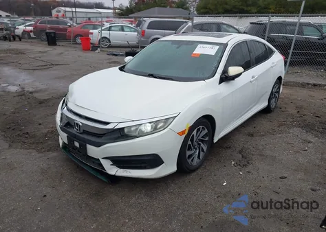2016 Honda Civic Ex из США, поврежденный, VIN 19XFC2F76GE080861